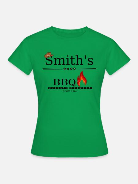 Smith's BBQ - Frauen T-Shirt - Kelly Green