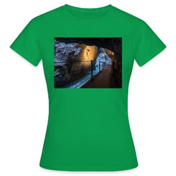 Gorges de Partnach - T-shirt Femme - vert - Devant - AI Model Female 172 dark (172cm)