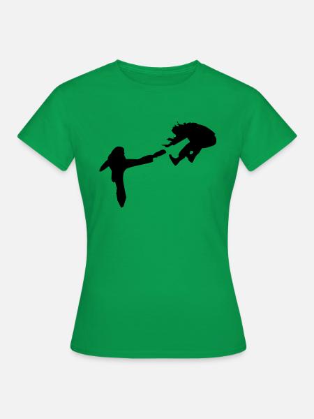 Kampf - Frauen T-Shirt - Kelly Green