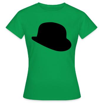 Hut - Frauen T-Shirt - Kelly Green - Vorne - AI Model Female 172 dark (172cm)