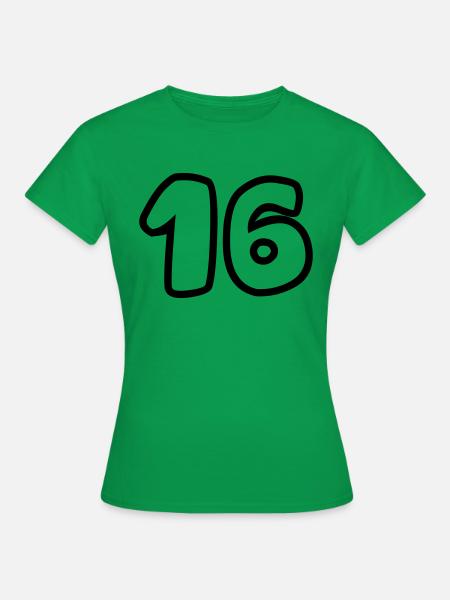 16 - Frauen T-Shirt - Kelly Green