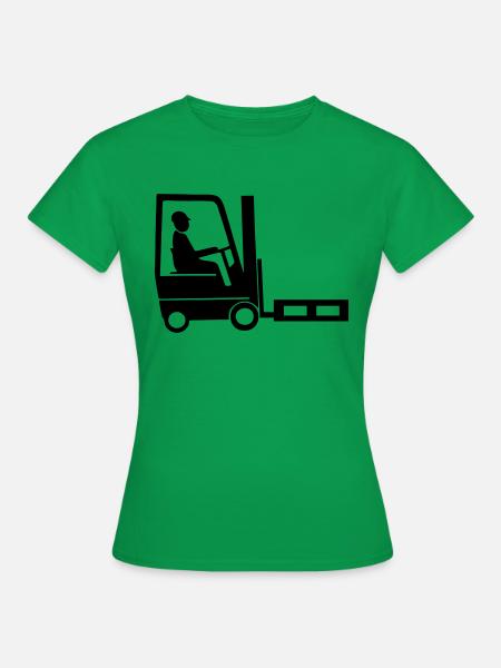 staplerfahrer - Frauen T-Shirt - Kelly Green