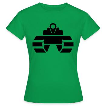 tank - Women's T-Shirt - kelly green - Front - AI Model Female 172 dark (172cm)