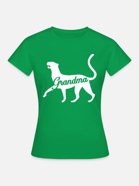Jaguar Geschenkidee - Frauen T-Shirt - Kelly Green