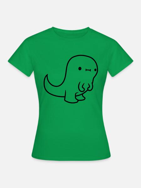 Kleiner T Rex - Frauen T-Shirt - Kelly Green