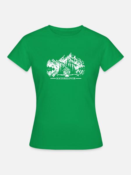 Naturliebhaber - Frauen T-Shirt - Kelly Green