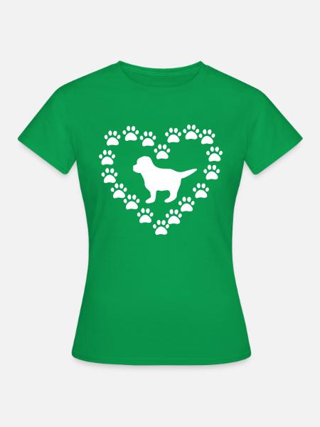 Hund Dog - Frauen T-Shirt - Kelly Green