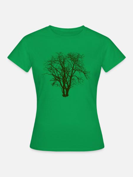 Baum - Frauen T-Shirt - Kelly Green