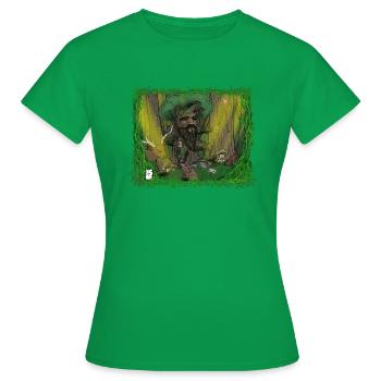 Gardes forestiers - T-shirt Femme - vert - Devant - AI Model Female 172 dark (172cm)