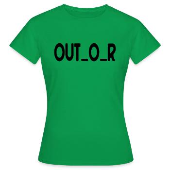 Outdoor - Frauen T-Shirt - Kelly Green - Vorne - AI Model Female 172 dark (172cm)