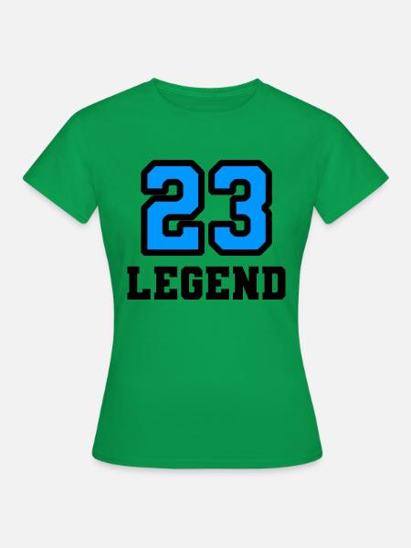 Legende 23 - Frauen T-Shirt - Kelly Green