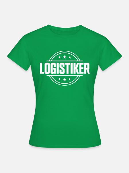 Logistiker Beruf - Frauen T-Shirt - Kelly Green