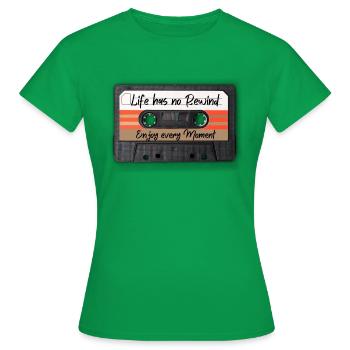 Profitez de chaque instant de la vie - T-shirt Femme - vert - Devant - AI Model Female 172 dark (172cm)