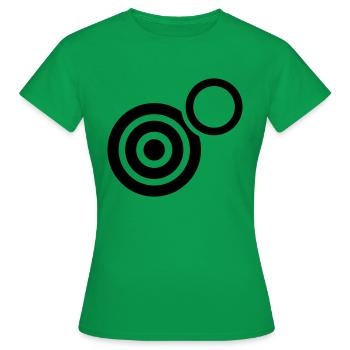 target 23 - Frauen T-Shirt - Kelly Green - Vorne - AI Model Female 172 dark (172cm)