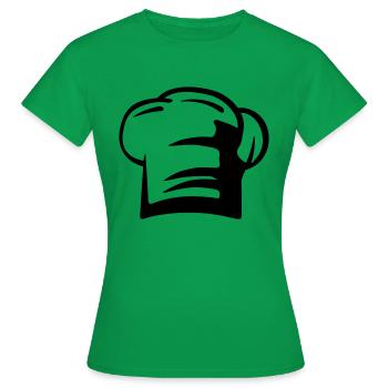 Toque - T-shirt Femme - vert - Devant - AI Model Female 172 dark (172cm)