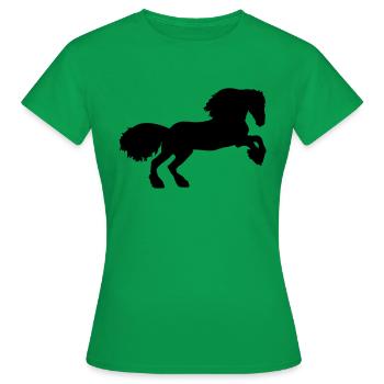 Friese - Frauen T-Shirt - Kelly Green - Vorne - AI Model Female 172 dark (172cm)