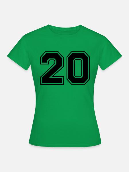 zwanzig - Frauen T-Shirt - Kelly Green
