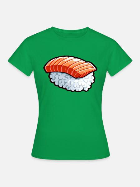 Gourmet-Sushi - Frauen T-Shirt - Kelly Green
