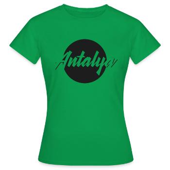 Antalya - Frauen T-Shirt - Kelly Green - Vorne - AI Model Female 172 dark (172cm)