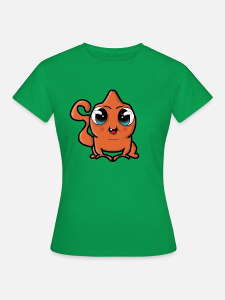 Chameleon - Frauen T-Shirt - Kelly Green