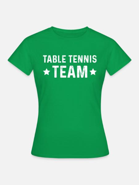 Table Tennis Team - Frauen T-Shirt - Kelly Green