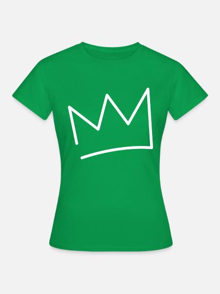 Krone - Frauen T-Shirt - Kelly Green