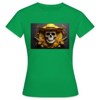 Mexikanisch - Frauen T-Shirt - Kelly Green - Vorne - AI Model Female 172 dark (172cm)
