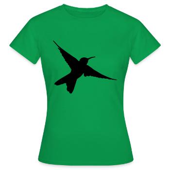 Bird - T-shirt Femme - vert - Devant - AI Model Female 172 dark (172cm)