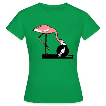 fête de la musique célébrer club disco raccrocher v - T-shirt Femme - vert - Devant - AI Model Female 172 dark (172cm)