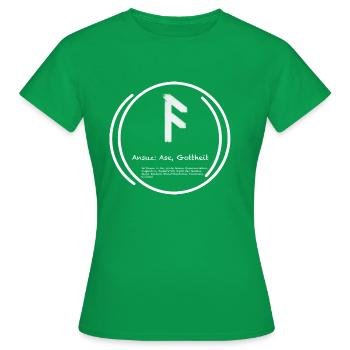 Nordische Mythologie - Frauen T-Shirt - Kelly Green - Vorne - AI Model Female 172 dark (172cm)