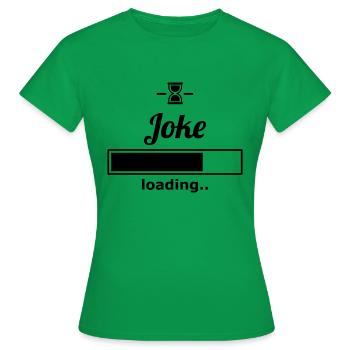 blague - T-shirt Femme - vert - Devant - AI Model Female 172 dark (172cm)
