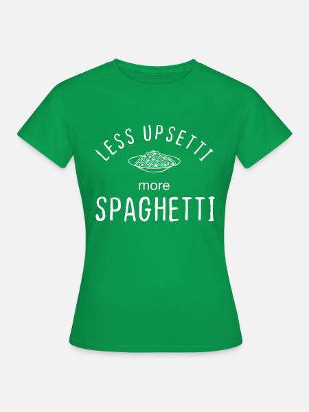 Pasta Pasta - Frauen T-Shirt - Kelly Green