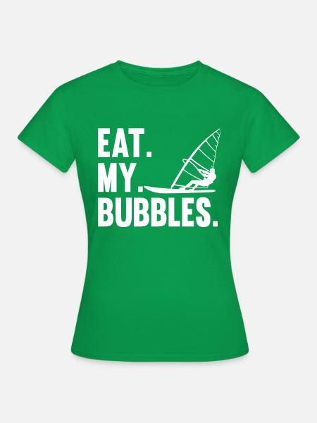 Windsurfing Windsurfen - Frauen T-Shirt - Kelly Green