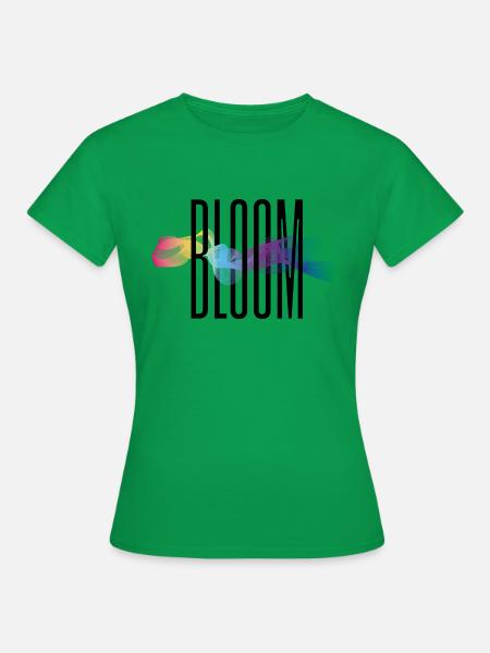 BLOOM - Frauen T-Shirt - Kelly Green