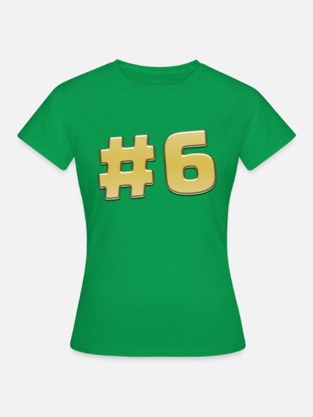 sechster - Frauen T-Shirt - Kelly Green
