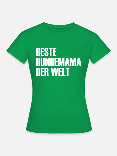 Hund Dog - Frauen T-Shirt - Kelly Green
