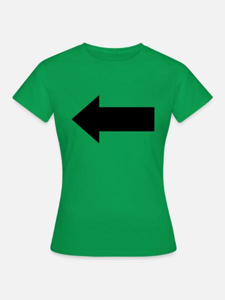 Pfeil - Frauen T-Shirt - Kelly Green