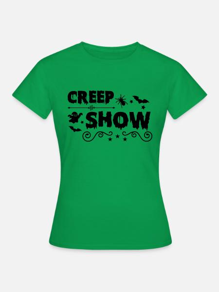 creep show - Frauen T-Shirt - Kelly Green