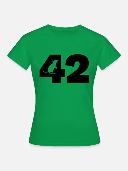 Die Antwort - Frauen T-Shirt - Kelly Green