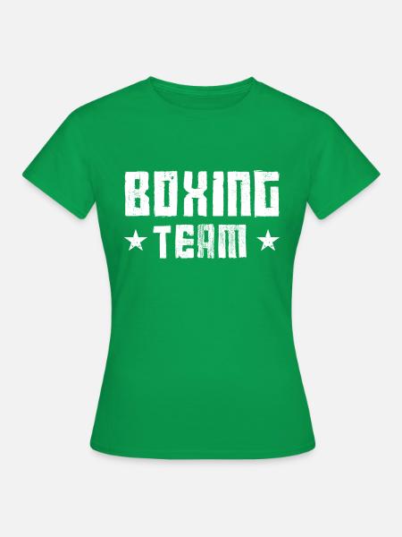 Boxing Team - Frauen T-Shirt - Kelly Green