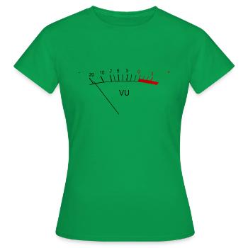 Meter - Frauen T-Shirt - Kelly Green - Vorne - AI Model Female 172 dark (172cm)