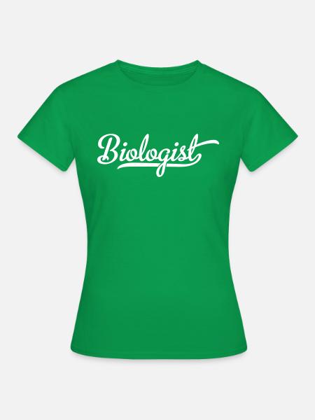 Biologe - Frauen T-Shirt - Kelly Green