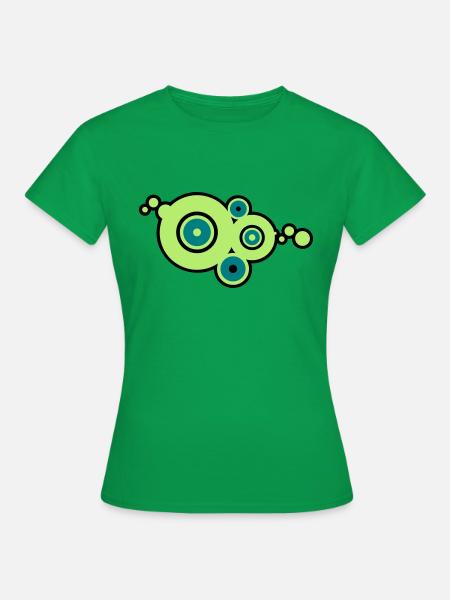 moderne Kunst Fantasie - Frauen T-Shirt - Kelly Green