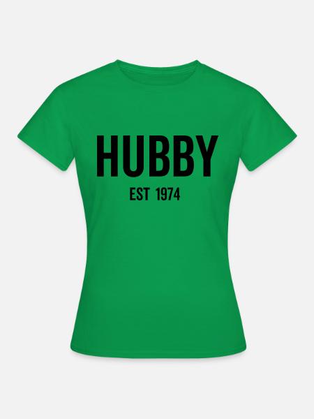 Ehemann Est 1974 - Frauen T-Shirt - Kelly Green