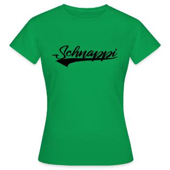 schnappi schatz schatzi hund katze krokodil kosena - Frauen T-Shirt - Kelly Green - Vorne - AI Model Female 172 dark (172cm)