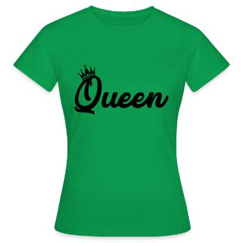 Reine - T-shirt Femme - vert - Devant - AI Model Female 172 dark (172cm)