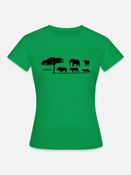 Safari - Frauen T-Shirt - Kelly Green