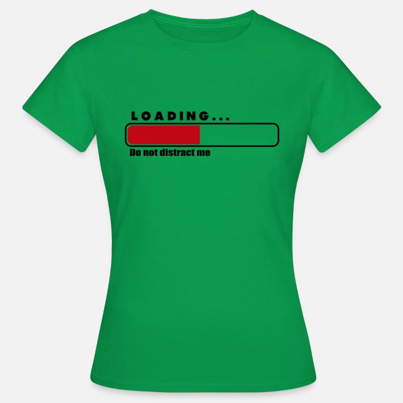 loading - Women's T-Shirt - kelly green