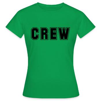 Équipe Crew Sport - T-shirt Femme - vert - Devant - AI Model Female 172 dark (172cm)