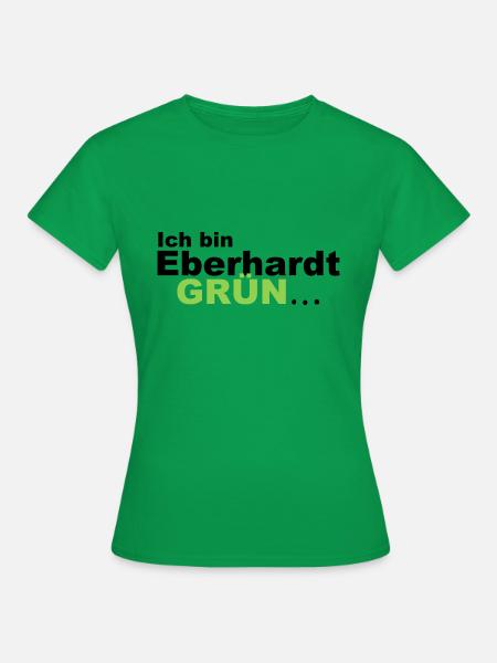 Eberhardt Grün - Frauen T-Shirt - Kelly Green